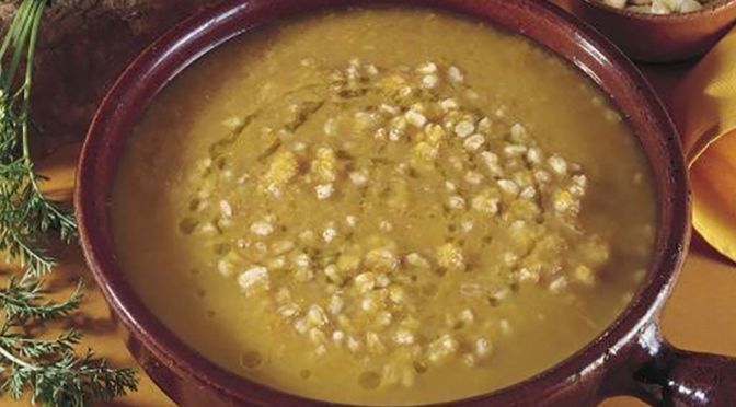 Zuppa di farro alla lucchese