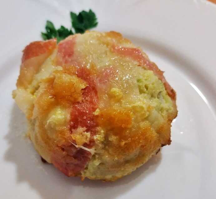 Tortino di cavlfiore con lardo di colonnata